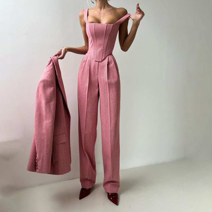Dam Blazersklänning i elegant och figurnära stil Mirla-Eva Jonsson