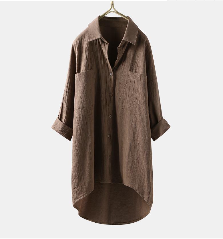 Dam Blus med avslappnad skärning och långa ärmar Eva Jonsson-Eva Jonsson