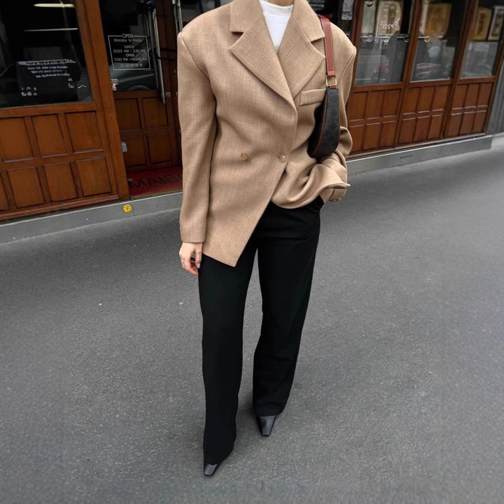 Dam Elegant Dubbelknäppt Blazer i modern skärning Mirla-Eva Jonsson
