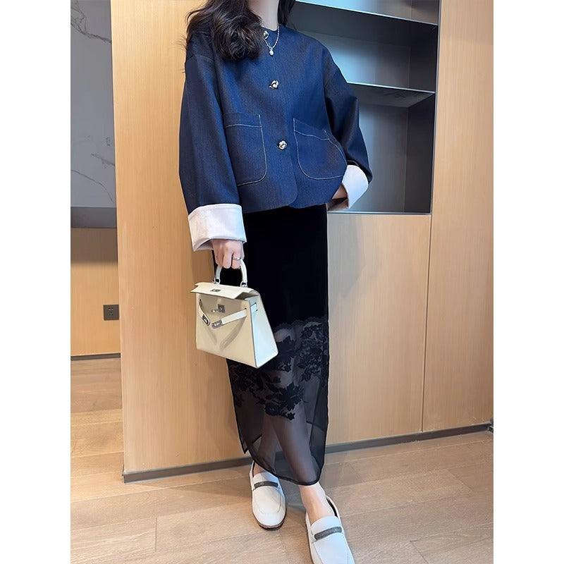 Dam Elegant Kort Blazer Mirla-Eva Jonsson