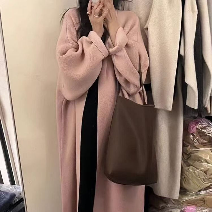 Dam Elegant och Varm Oversized Cardigan Mirla-Eva Jonsson