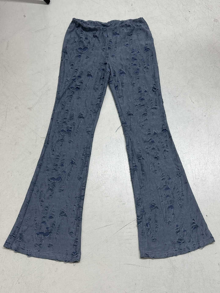 Dam Flared Jeans med trendiga förstörda detaljer Mirla-Eva Jonsson