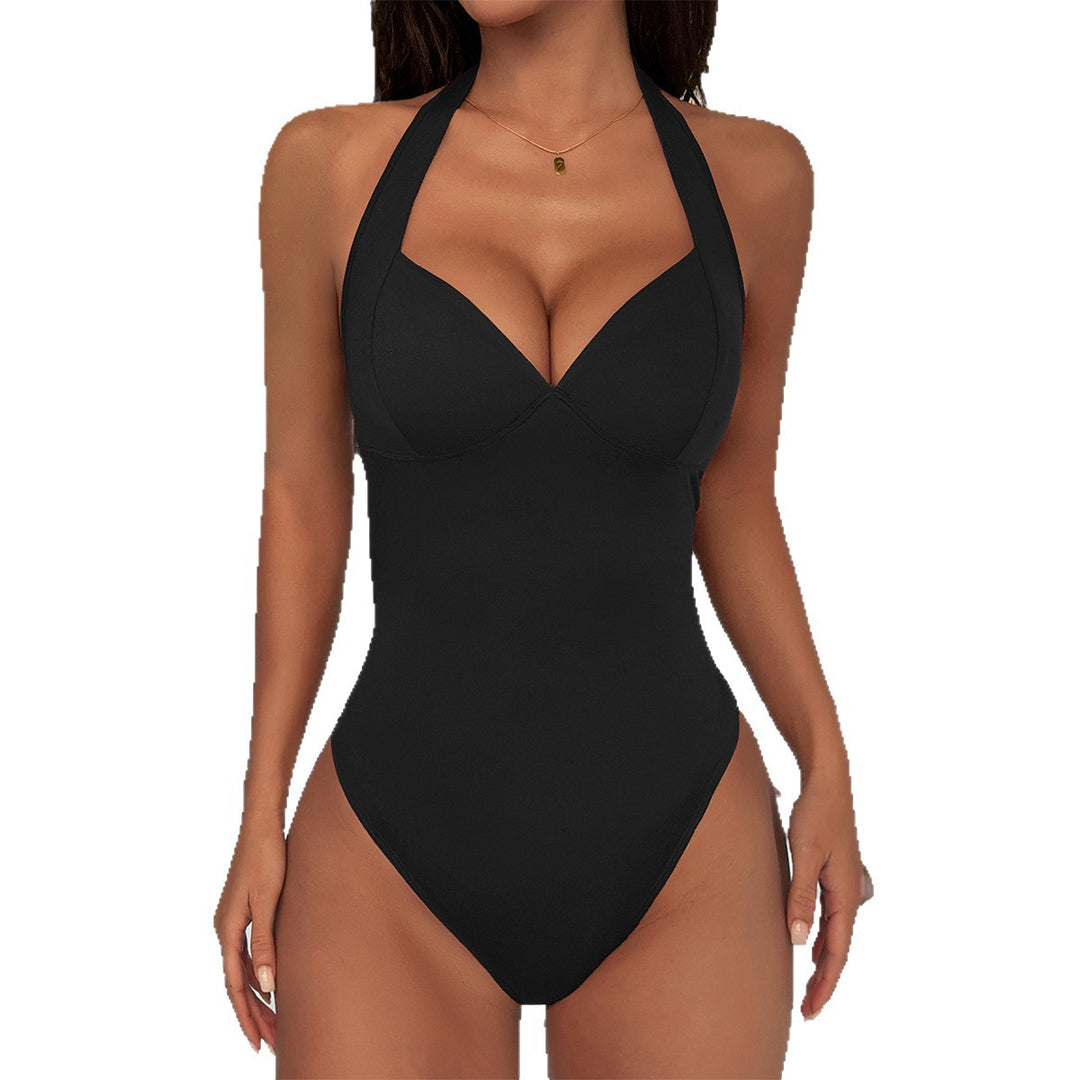 Dam Halterneck Bodysuit med figursnyggande snitt Mirla-Eva Jonsson