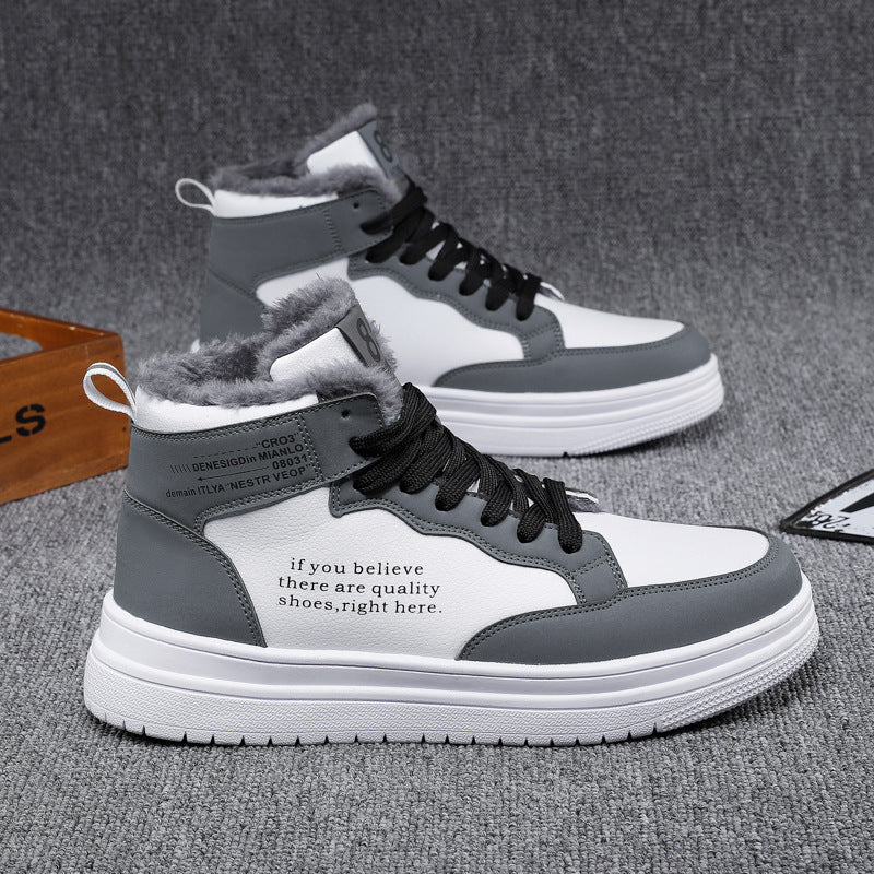 Dam High-Top Sneakers med varmt foder och halkfri sula Mirla-Eva Jonsson