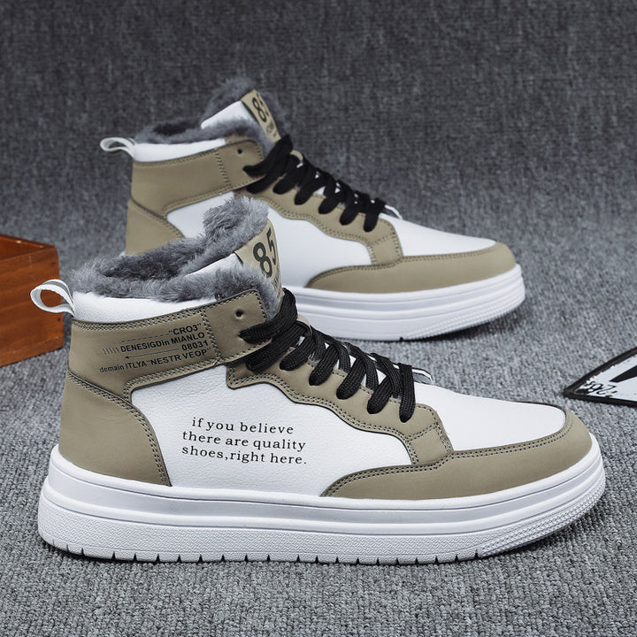 Dam High-Top Sneakers med varmt foder och halkfri sula Mirla-Eva Jonsson