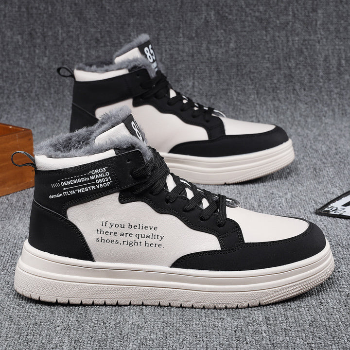Dam High-Top Sneakers med varmt foder och halkfri sula Mirla-Eva Jonsson