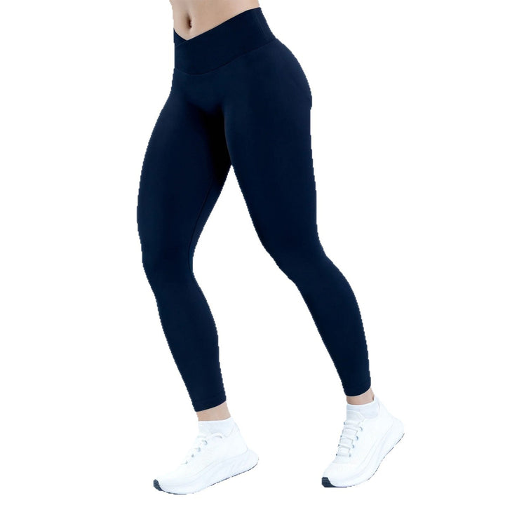 Dam High-Waist Sportleggings med figursydd passform och andningsbart material Mirla-Eva Jonsson