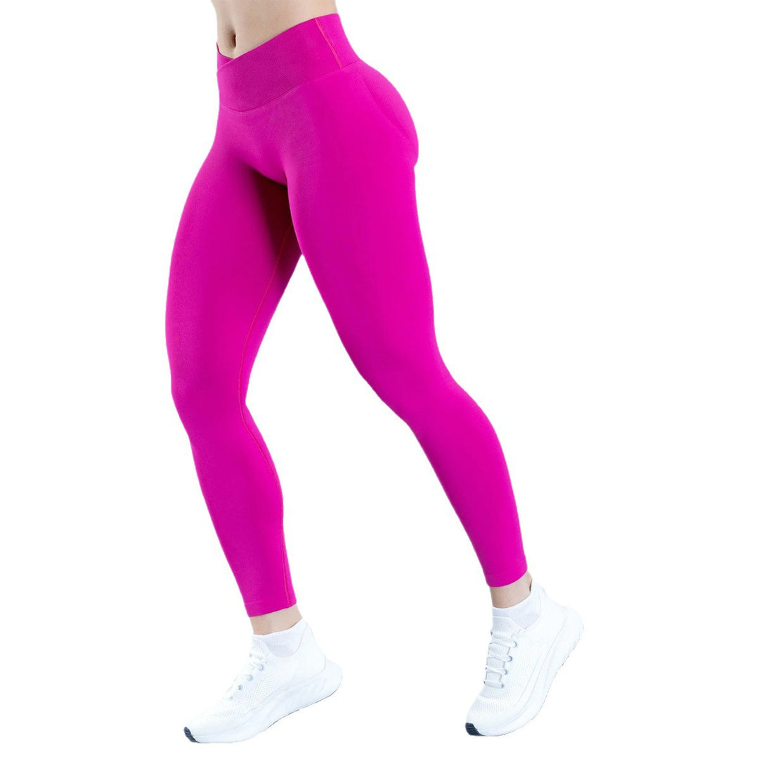 Dam High-Waist Sportleggings med figursydd passform och andningsbart material Mirla-Eva Jonsson