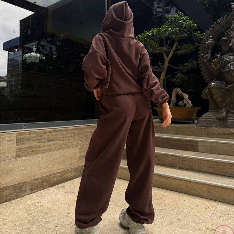 Dam Hoodie och joggingset med avslappnad passform Mirla-Eva Jonsson