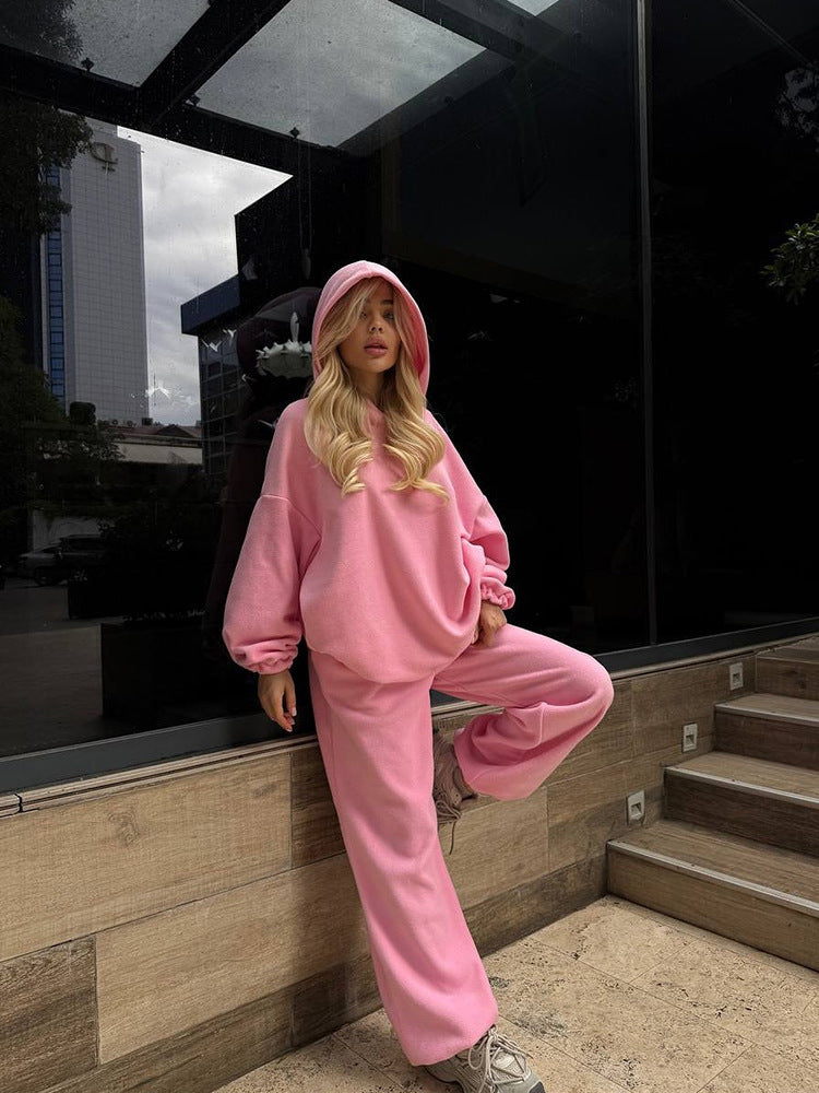 Dam Hoodie och joggingset med avslappnad passform Mirla-Eva Jonsson