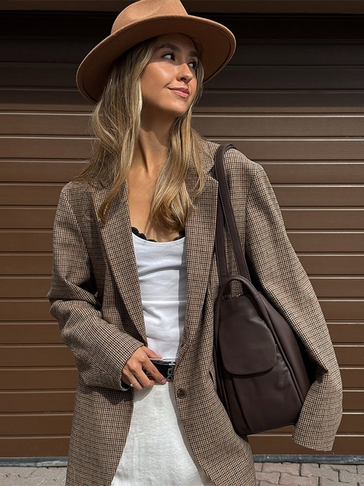 Dam Houndstooth Blazerjacka Mirla-Eva Jonsson