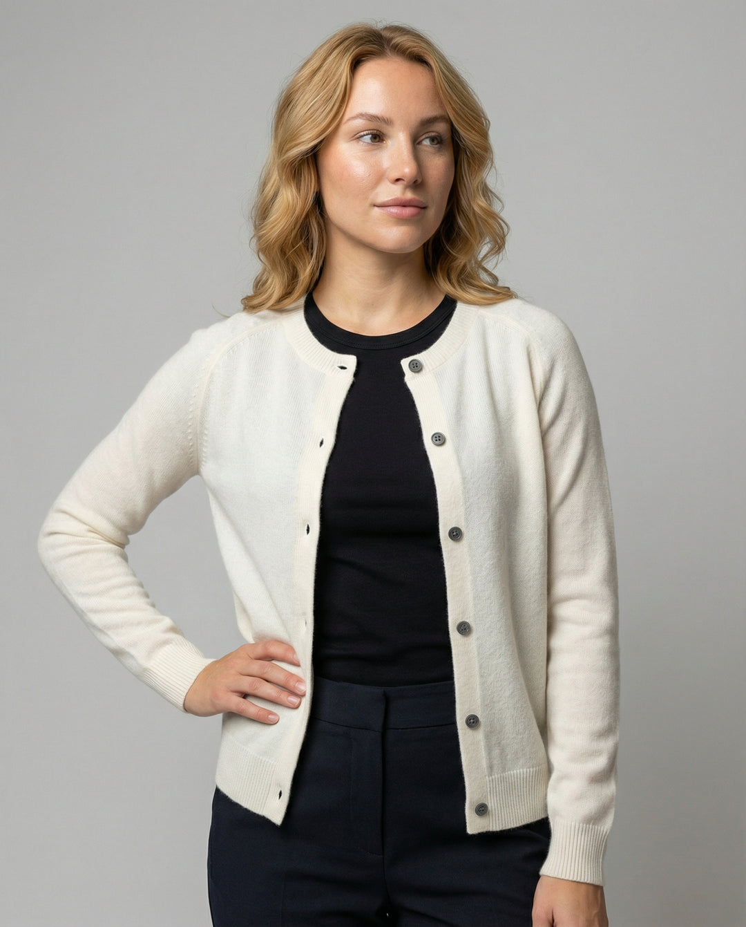 Dam Kashmir Kofta med Knäppning & Långärmad | Eva Jonsson-Eva Jonsson