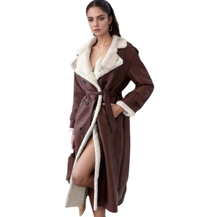 Dam Lång Teddy-Trenchcoat Eva Jonsson-Eva Jonsson