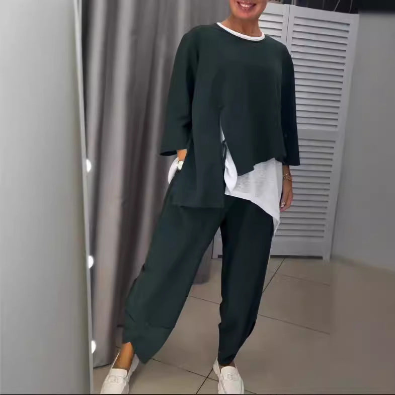 Dam Lätt lounge-set med fashionabla detaljer Mirla-Eva Jonsson