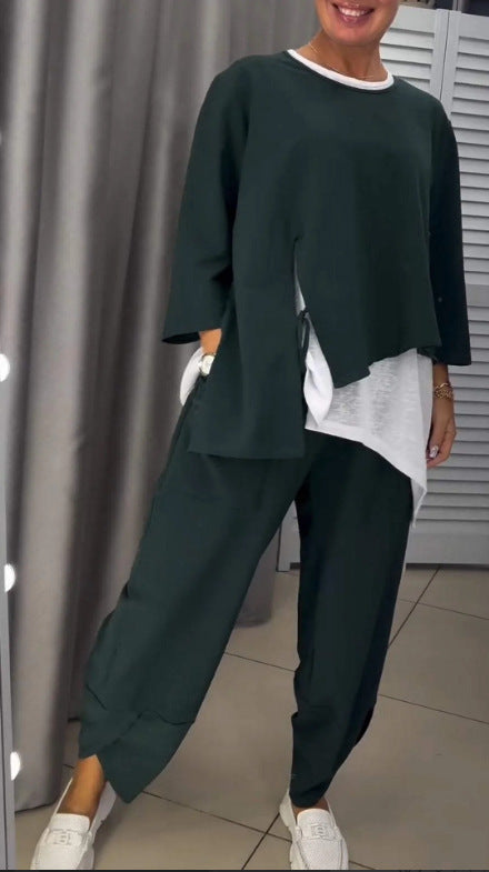 Dam Lätt lounge-set med fashionabla detaljer Mirla-Eva Jonsson