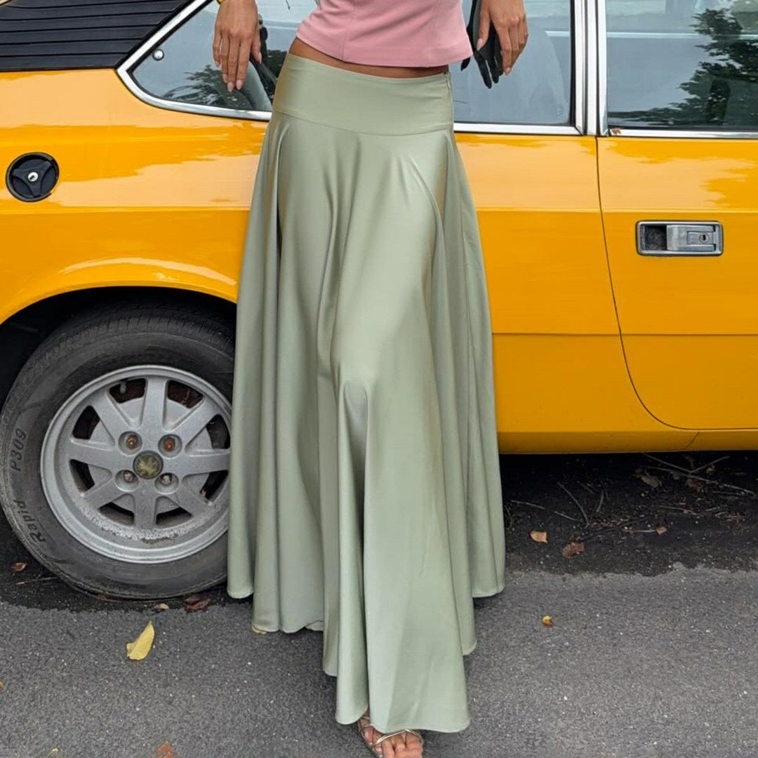 Dam Maxi skirt with flowing cut and elastic waistband Mirla-Eva Jonsson