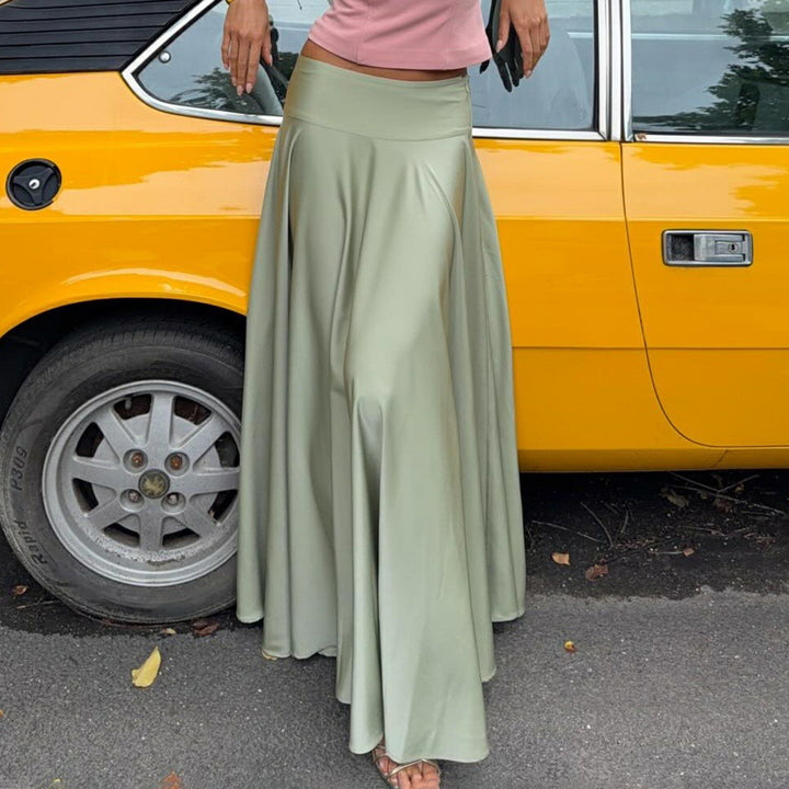 Dam Maxi skirt with flowing cut and elastic waistband Mirla-Eva Jonsson