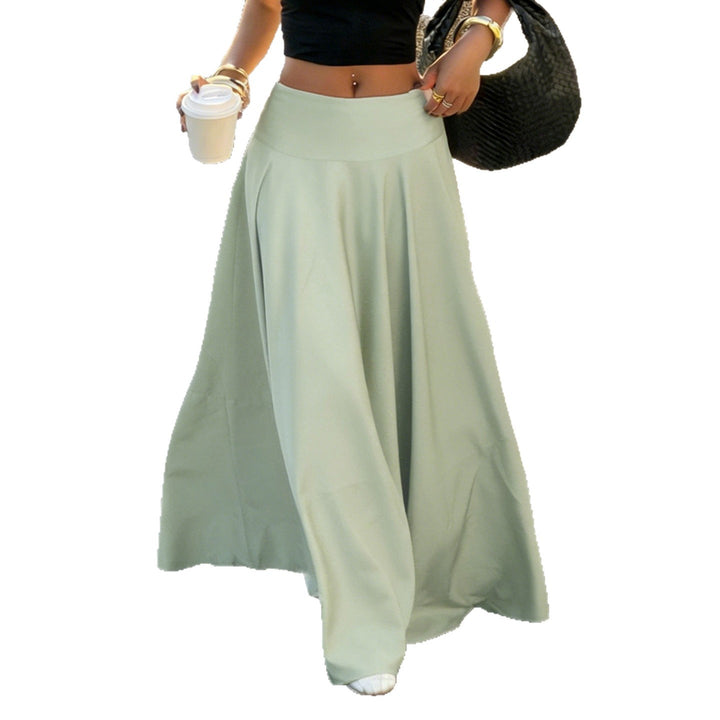 Dam Maxi skirt with flowing cut and elastic waistband Mirla-Eva Jonsson