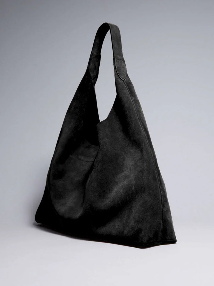 Dam Mocka Hobo-väska med En Rem & Stor Modell | Eva Jonsson-Eva Jonsson