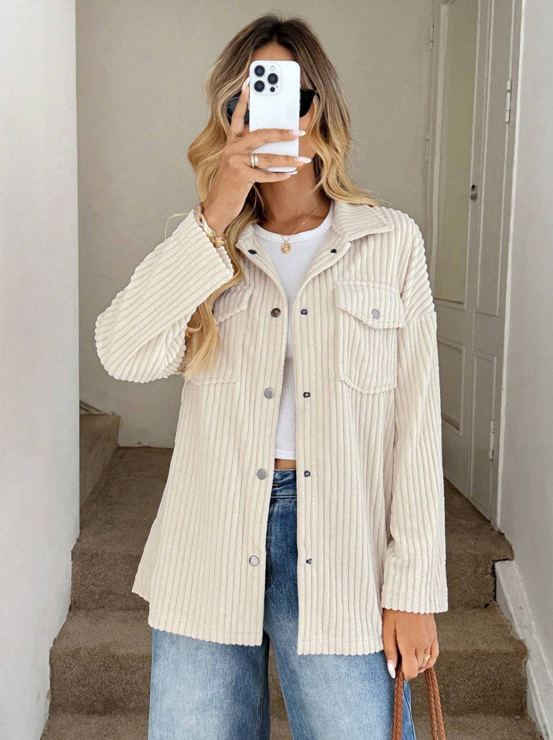 Dam Oversize Kordjacka Mirla-Eva Jonsson