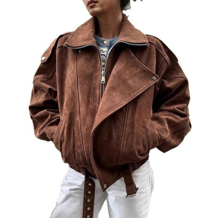 Dam Oversized Konstläderjacka Mirla-Eva Jonsson