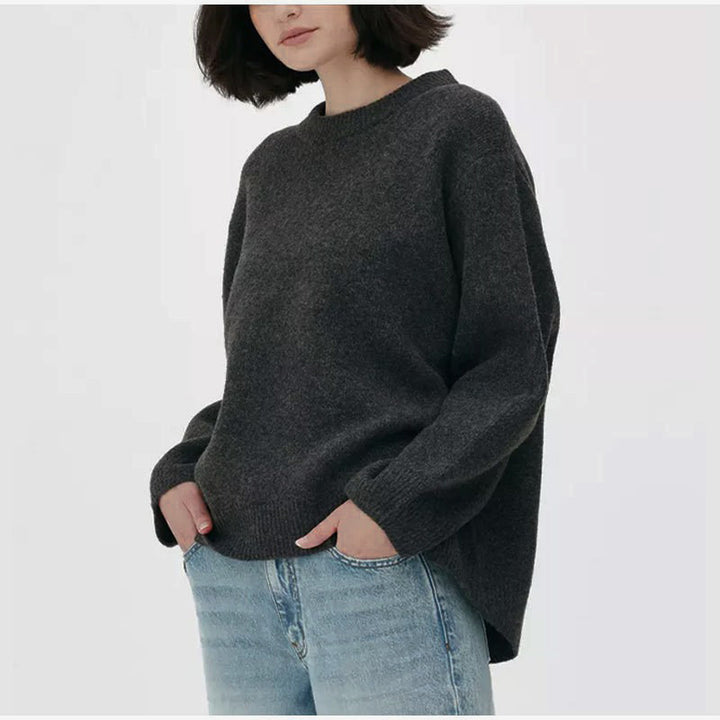 Dam Oversized Stickad Tröja Mirla-Eva Jonsson