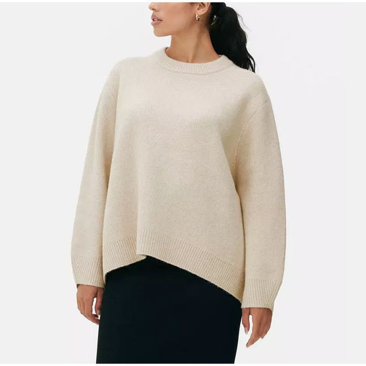 Dam Oversized Stickad Tröja Mirla-Eva Jonsson