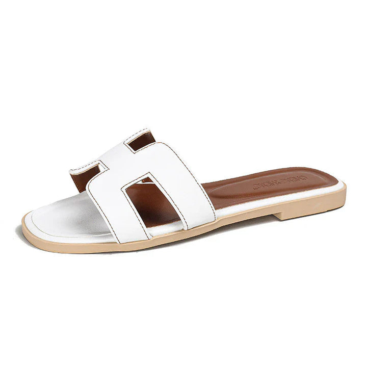 Dam Platta Sandaler med Slip-On | Eva Jonsson-Eva Jonsson