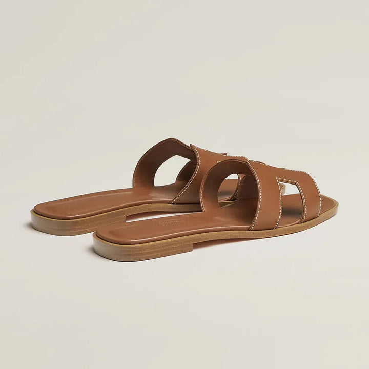 Dam Platta Sandaler med Slip-On | Eva Jonsson-Eva Jonsson