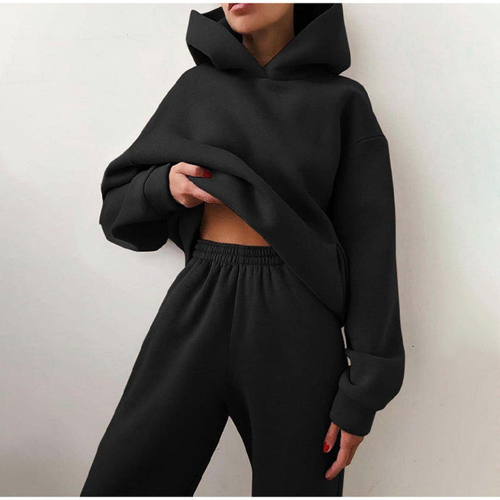 Dam Polyester Träningsoverall med Sportig Design & Avslappnad Passform | Eva Jonsson-Eva Jonsson