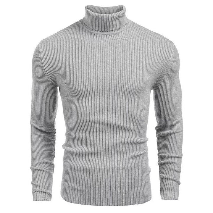 Dam Rollkragepullover med elegant ribbstruktur Mirla-Eva Jonsson