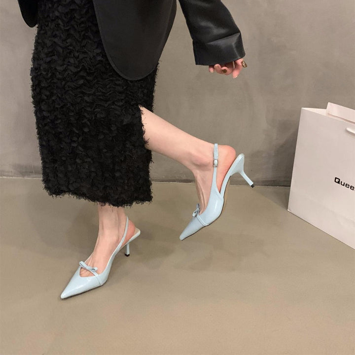 Dam Slingback Pumps med Elegant Snitt och Fin Rem Mirla-Eva Jonsson