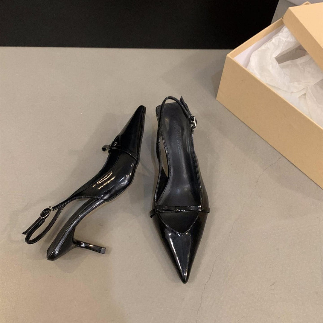 Dam Slingback Pumps med Elegant Snitt och Fin Rem Mirla-Eva Jonsson