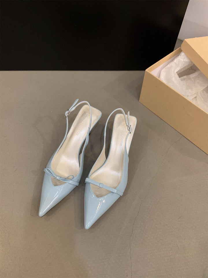 Dam Slingback Pumps med Elegant Snitt och Fin Rem Mirla-Eva Jonsson
