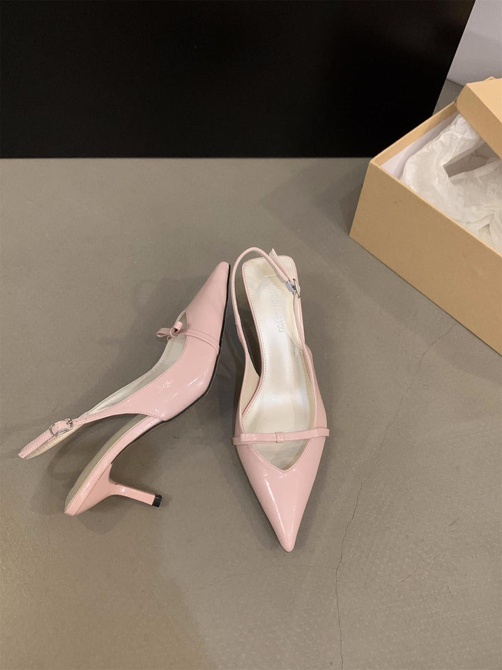 Dam Slingback Pumps med Elegant Snitt och Fin Rem Mirla-Eva Jonsson