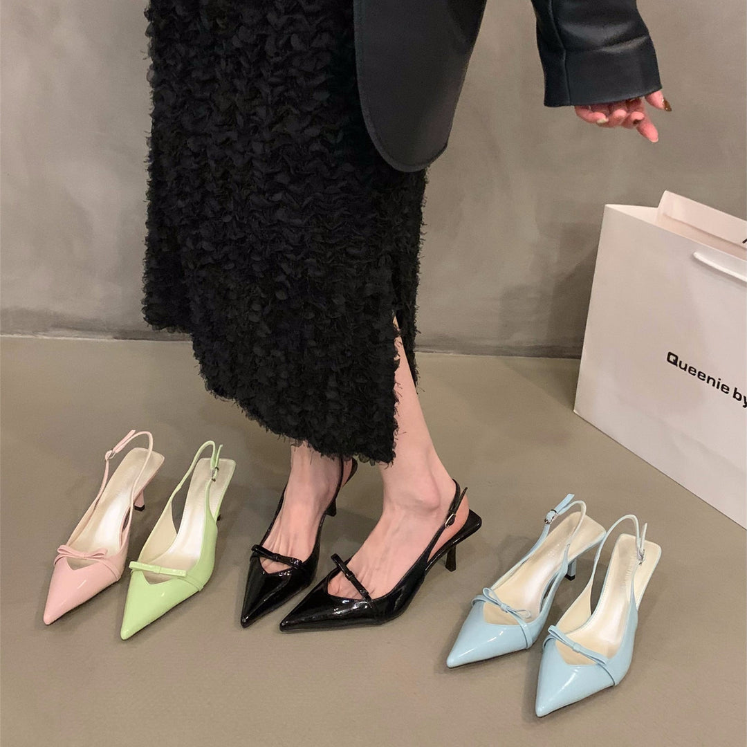 Dam Slingback Pumps med Elegant Snitt och Fin Rem Mirla-Eva Jonsson