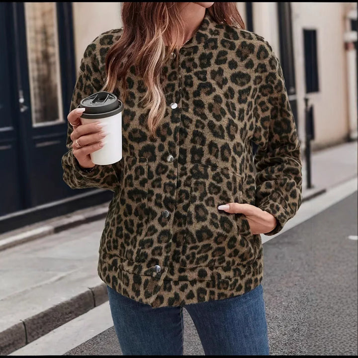 Dam Soft och fashionable fleecejacka Mirla-Eva Jonsson