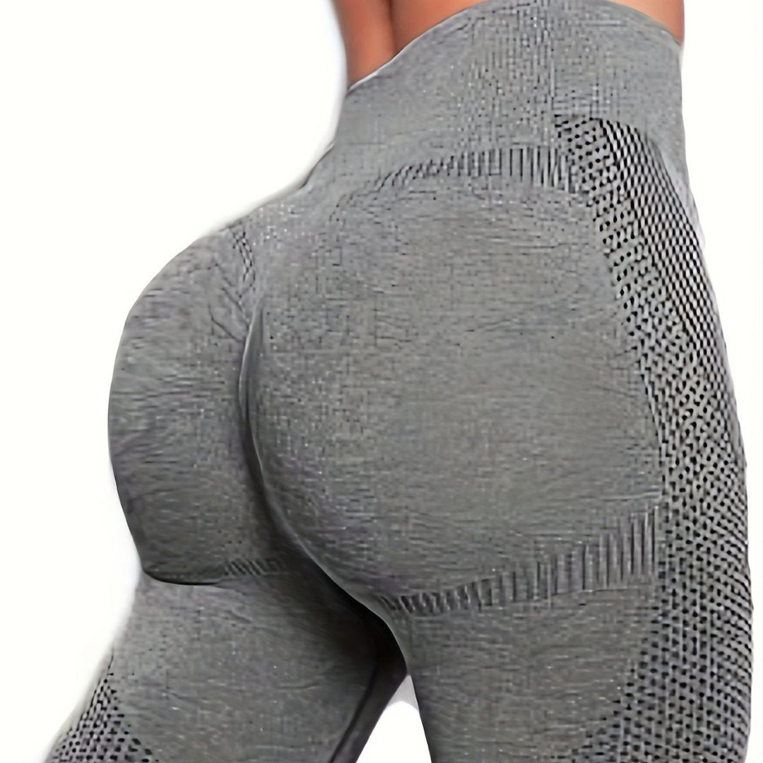 Dam Sportleggings med hög midja och andningsbar design Mirla-Eva Jonsson