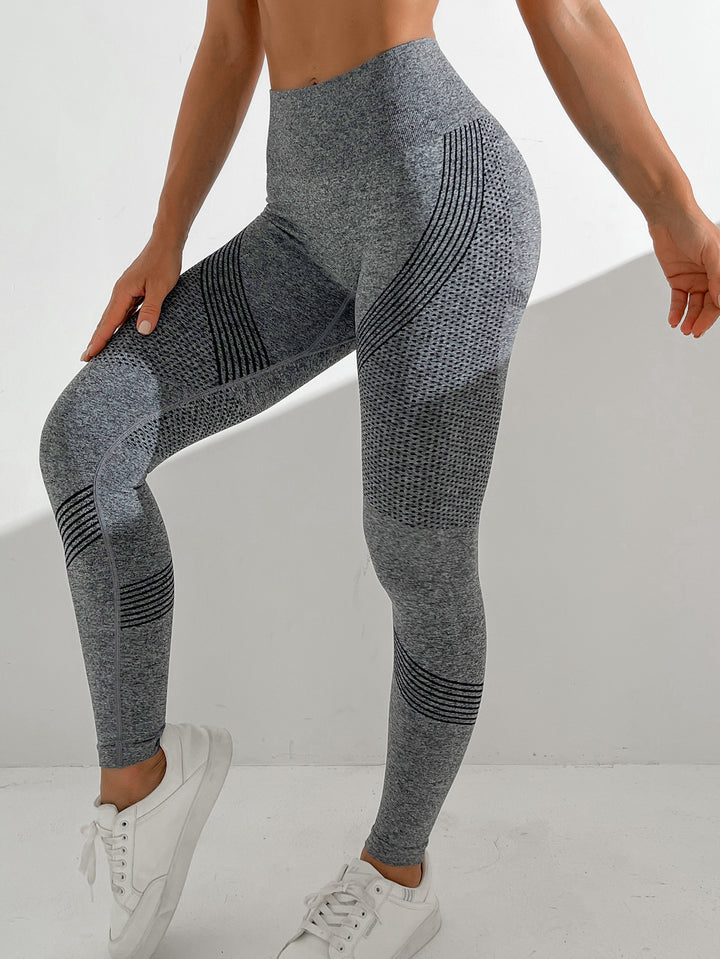 Dam Sportleggings med hög midja och andningsbar design Mirla-Eva Jonsson