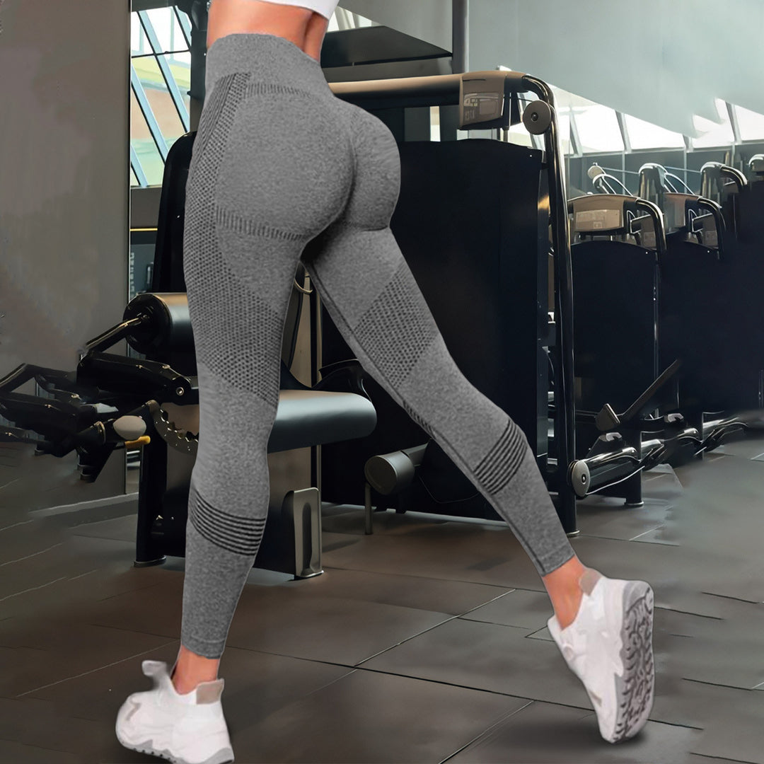 Dam Sportleggings med hög midja och andningsbar design Mirla-Eva Jonsson