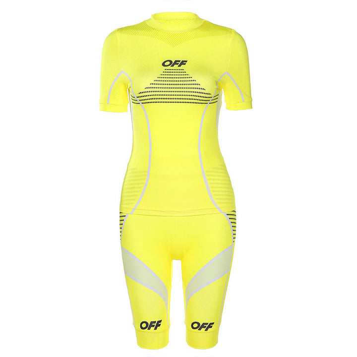 Dam Sportset med andningsbart kompressionsteknik Mirla-Eva Jonsson
