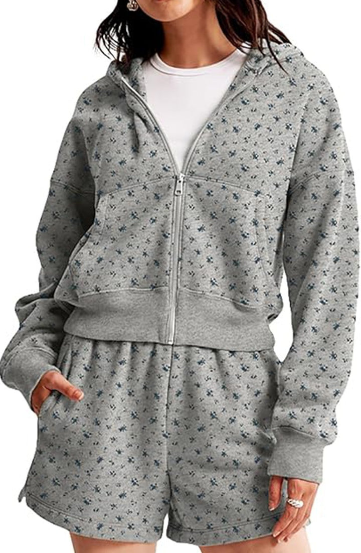 Dam Sweatjacka och Shorts Set Mirla-Eva Jonsson