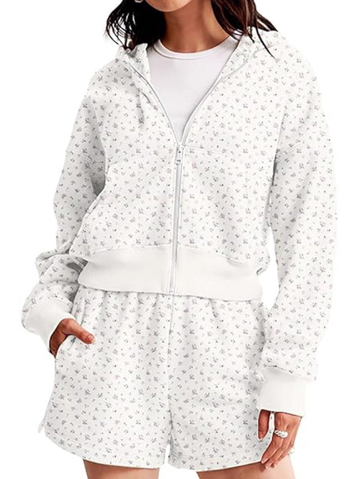 Dam Sweatjacka och Shorts Set Mirla-Eva Jonsson