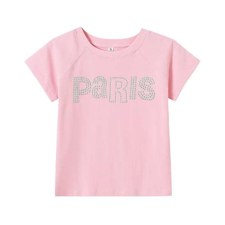 Dam T-shirt med glittryck Mirla-Eva Jonsson