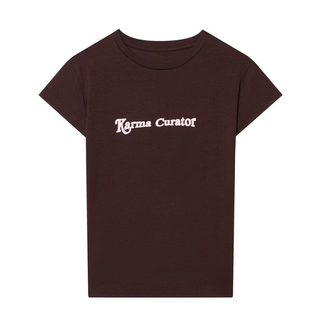 Dam T-shirt med individuell text Mirla-Eva Jonsson