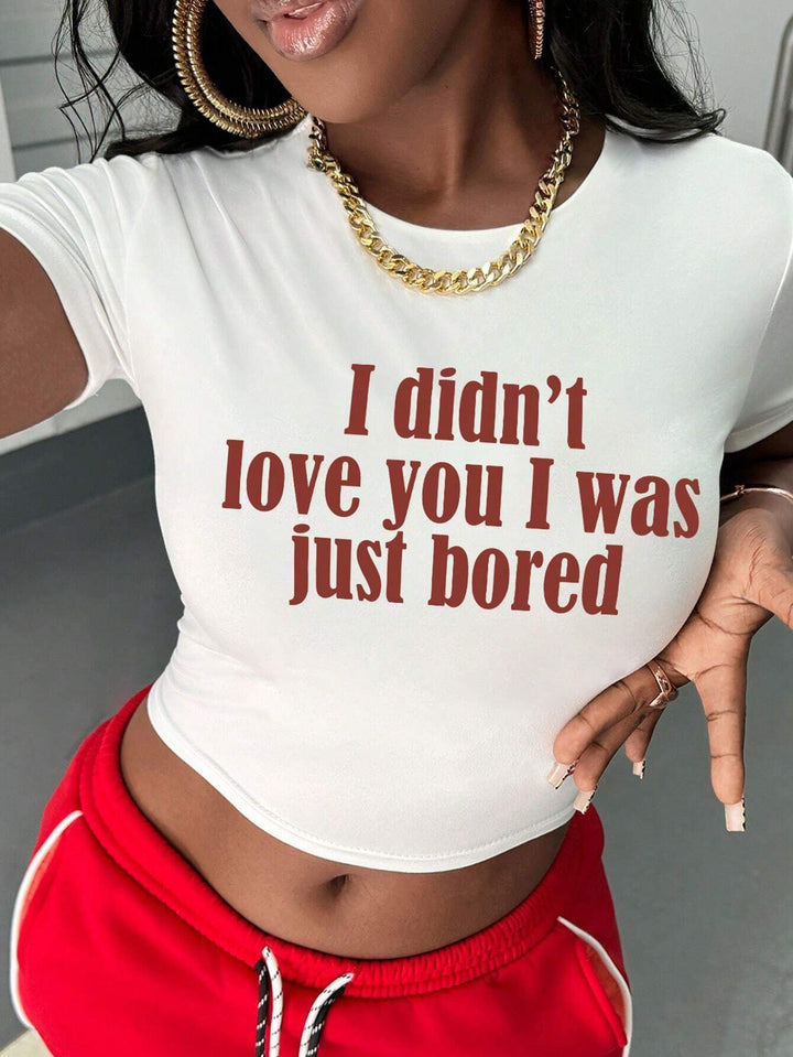 Dam T-shirt med kreativt nyckelhjärta-motiv och modern tryck Mirla-Eva Jonsson