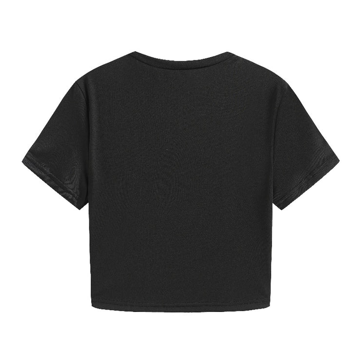 Dam T-shirt med livlig grafik och unik design Mirla-Eva Jonsson