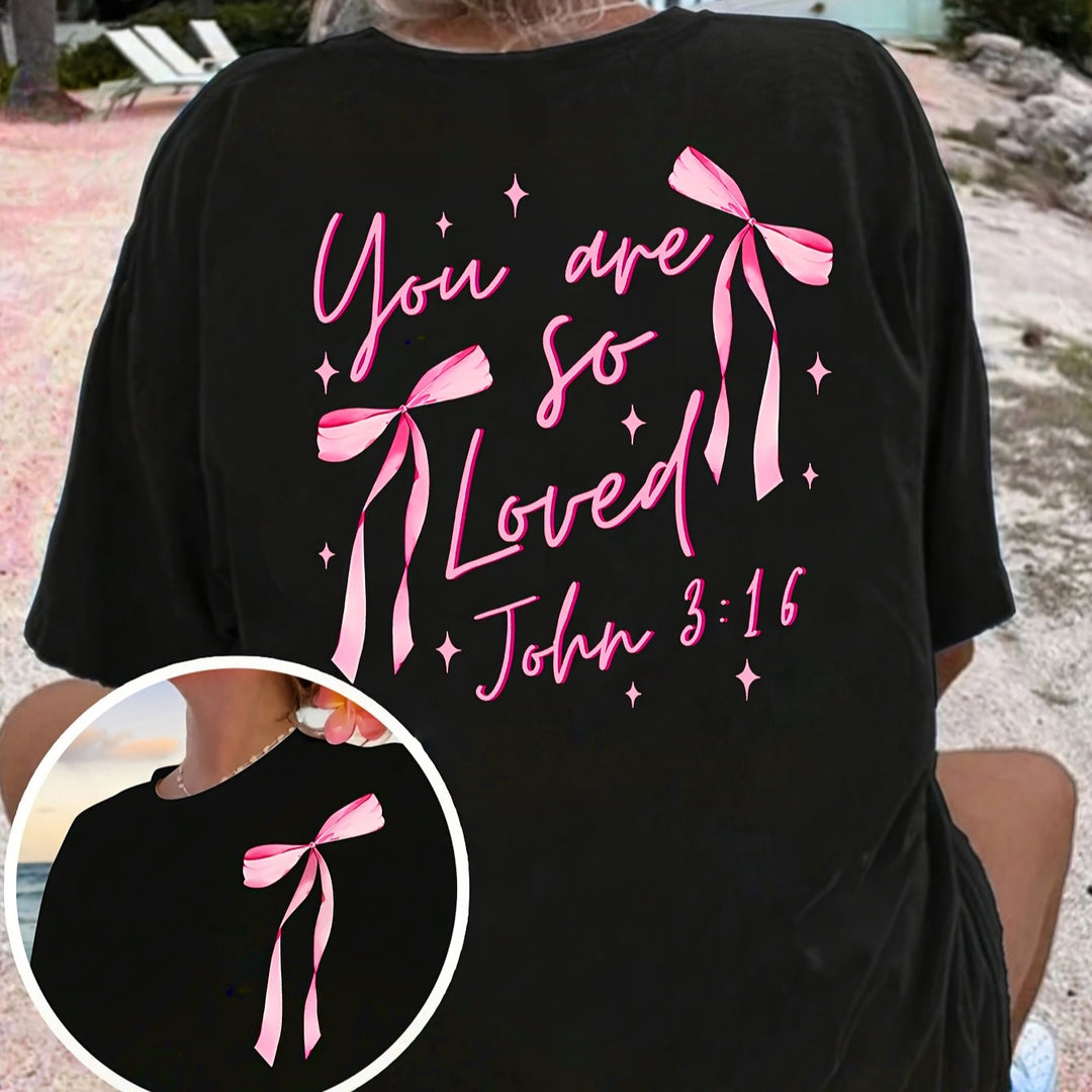 Dam T-shirt med motiverande tryck och voluminösa ärmar Mirla-Eva Jonsson
