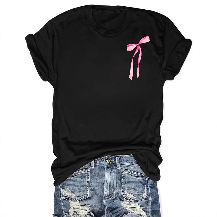 Dam T-shirt med motiverande tryck och voluminösa ärmar Mirla-Eva Jonsson