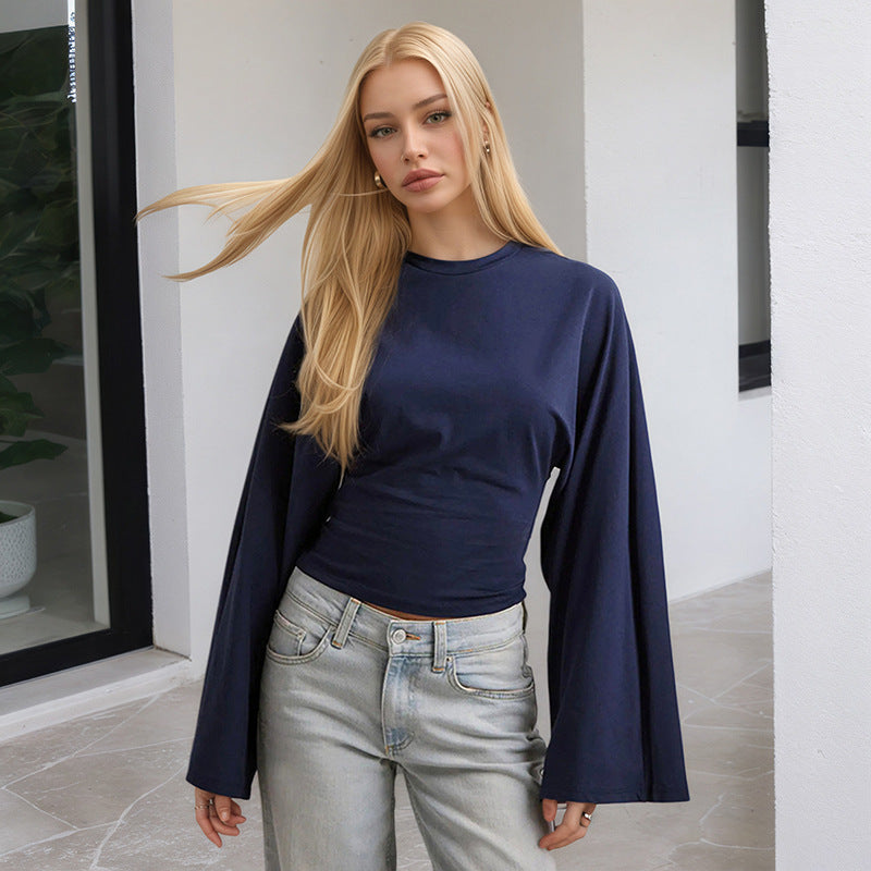 Dam Topp med vida ärmar och modern skärning Mirla-Eva Jonsson